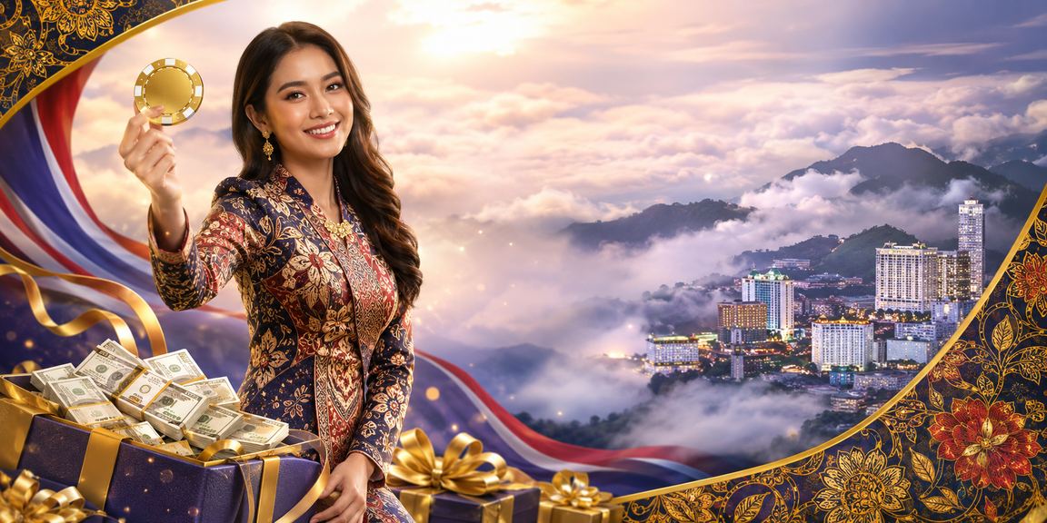 Pengalaman kasino Roulette dengan peniaga langsung di Genting Highlands