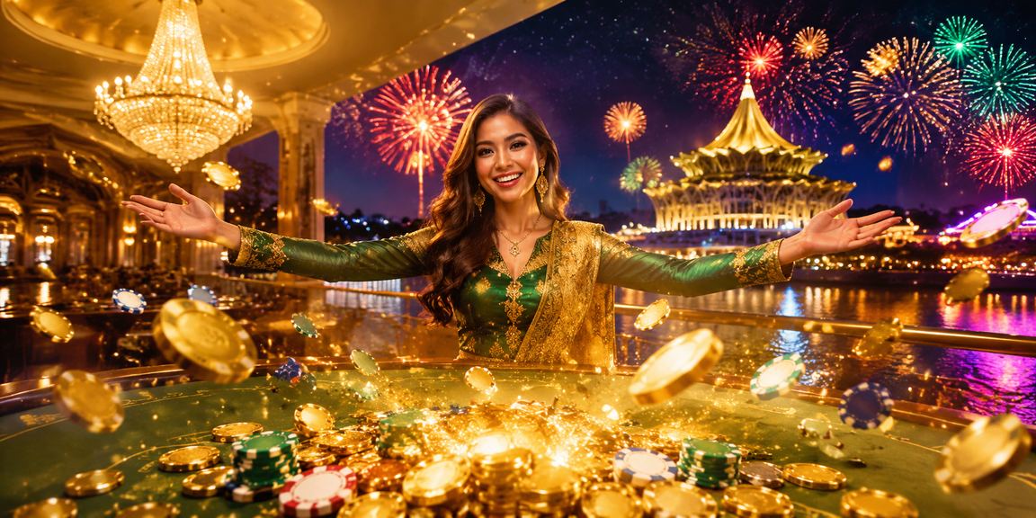 Pusat kasino dan pertaruhan di Kuching sempena perayaan Hari Raya